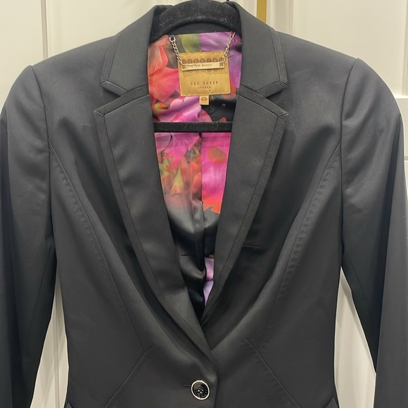 Ted Baker Working Title Black Blazer - Picture 2 of 12